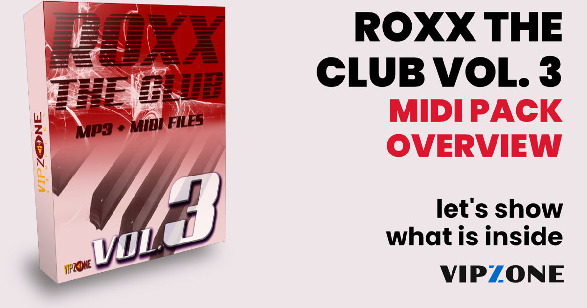 Dance Midi Files – Roxx the Club Vol. 3