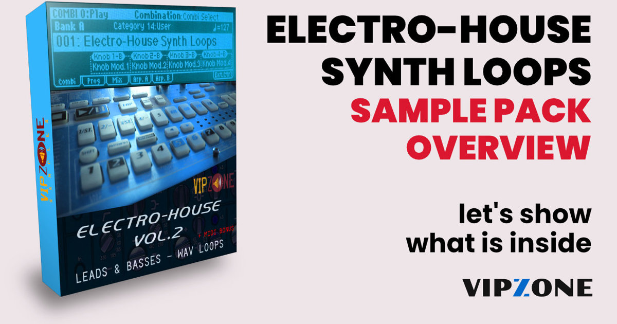 Electro House Synth Loops Sample Pack
