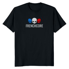 Frenchcore T-Shirt with Skulls