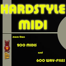 Hardstyle Leads Midi Wav Loops