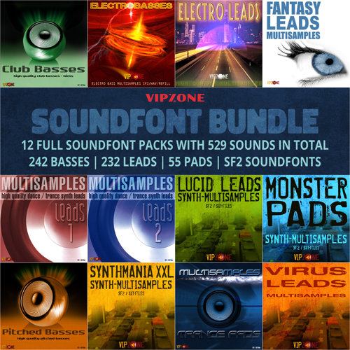 Sound Sample Pack Bundle - SF2 Soundfonts